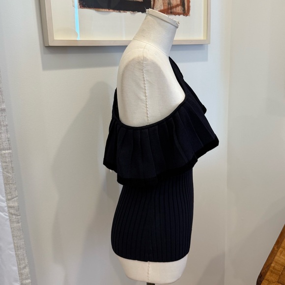 Tabula Rasa Ribbed One Shoulder Top - Picture 5 of 7